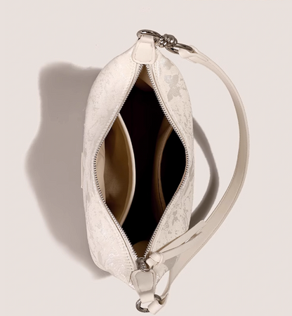 Nouveau sac à bandoulière simple de niche de style chinois en forme de croissant, sac sous le bras ED0381