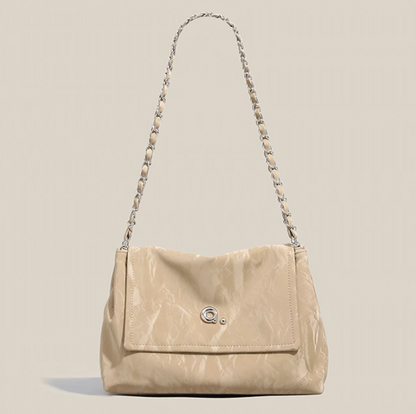 Sac à bandoulière polyvalent de grande capacité avec chaîne ED0382