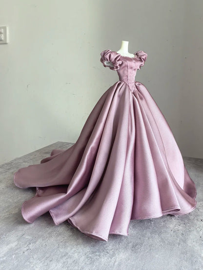 Wunderschönes dunkelolivgrünes herzförmiger Ausschnitt A-Linie Satin Tüll Kurzes Ballkleid Homecoming-Kleid ED02575