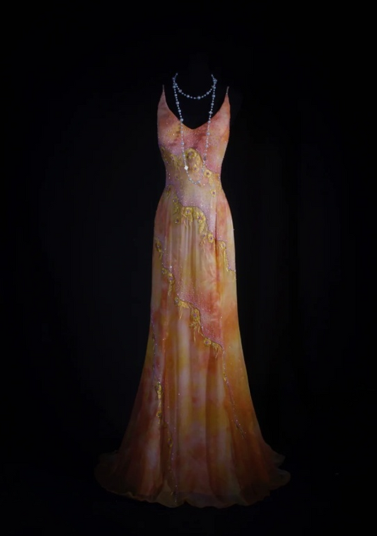 Superbe robe de soirée longue en satin fuchsia, style sirène, sans bretelles, ED02613