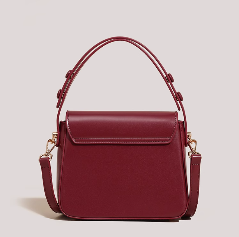 Sac à main rouge niche à bandoulière ED0403