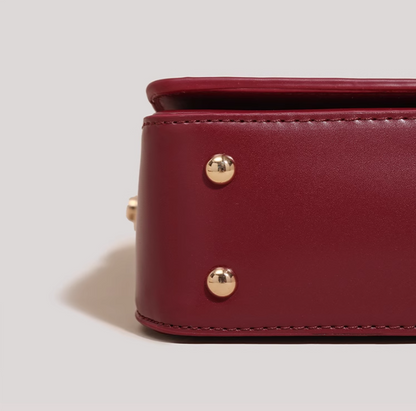 Sac à main rouge niche à bandoulière ED0403