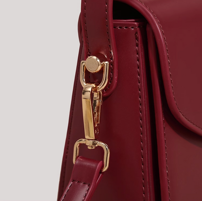 Sac à main rouge niche à bandoulière ED0403