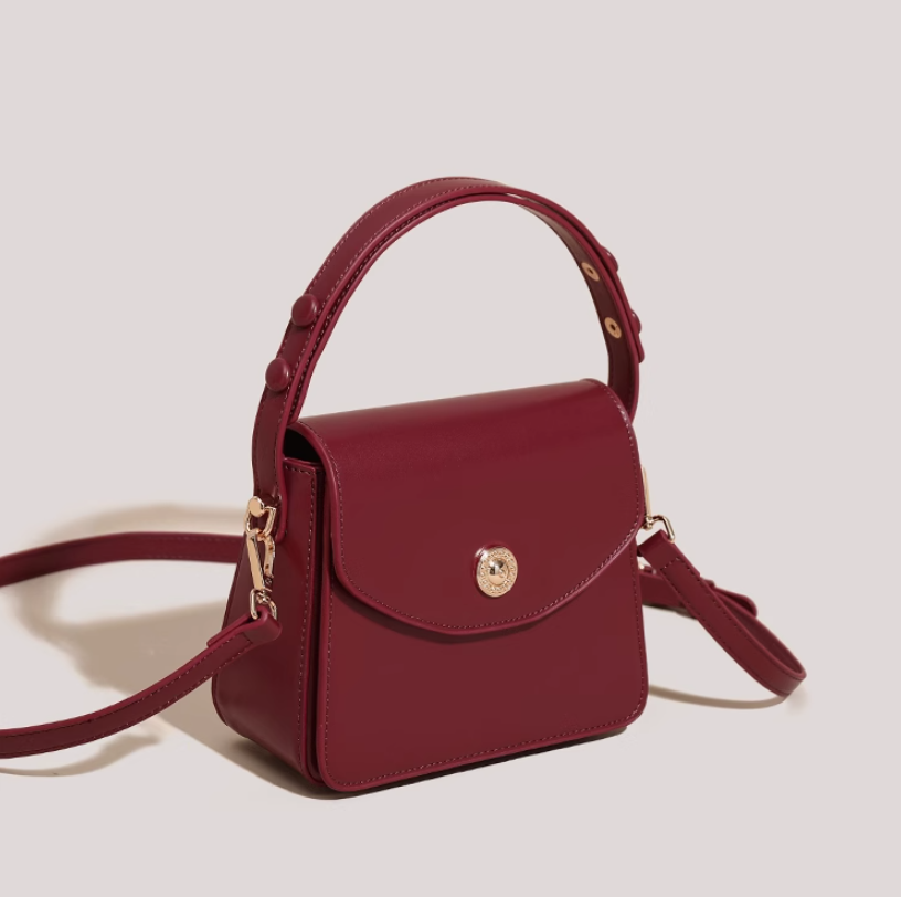 Sac à main rouge niche à bandoulière ED0403