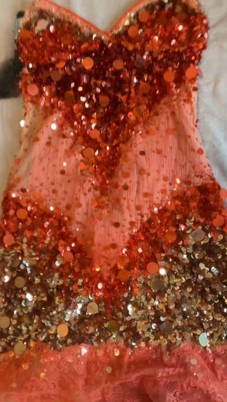 Sexy Spaghetti Strap Sheath Lace Sequin Short Prom Dresses, Red Homecoming Dresses ED04046