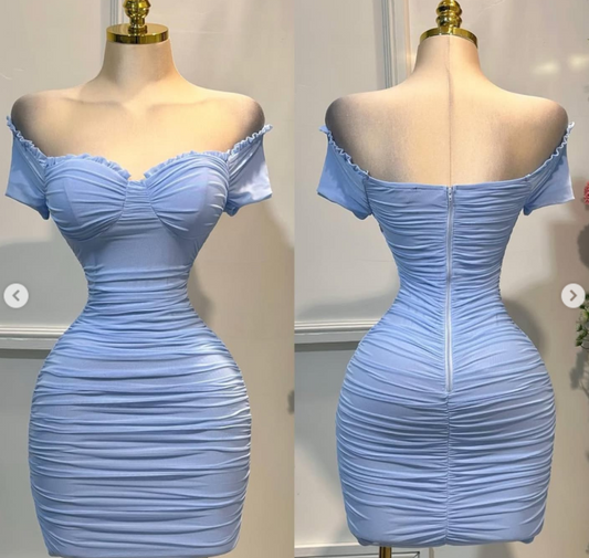 Wunderschönes dunkelolivgrünes herzförmiger Ausschnitt A-Linie Satin Tüll Kurzes Ballkleid Homecoming-Kleid ED02575
