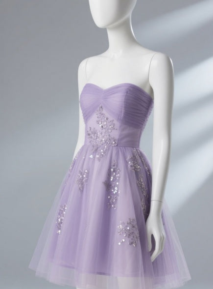 Superbe robe de soirée longue en satin fuchsia, style sirène, sans bretelles, ED02613