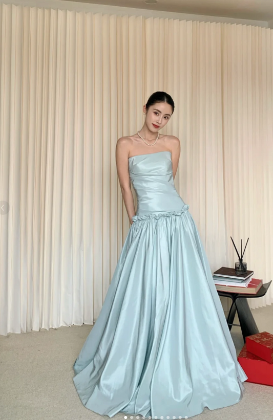 Wunderschönes dunkelolivgrünes herzförmiger Ausschnitt A-Linie Satin Tüll Kurzes Ballkleid Homecoming-Kleid ED02575