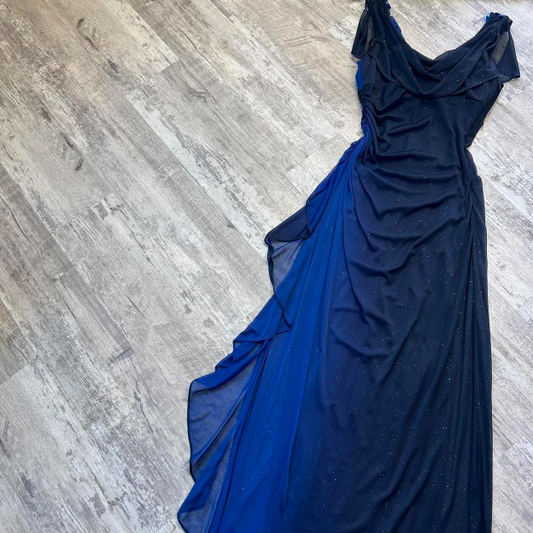 Superbe robe de soirée longue en satin fuchsia, style sirène, sans bretelles, ED02613
