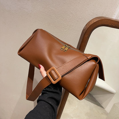 Sac à bandoulière trapézoïdal polyvalent rétro de niche ED0434