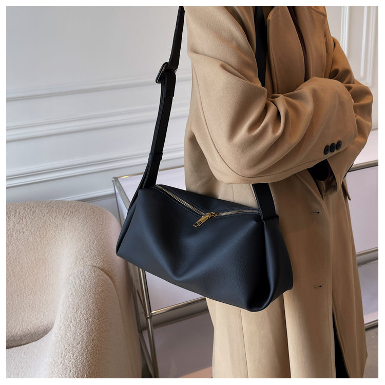 Sac à bandoulière trapézoïdal polyvalent rétro de niche ED0434