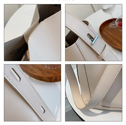 Sac seau à bandoulière polyvalent de grande capacité pour les déplacements quotidiens, sac fourre-tout ED0435