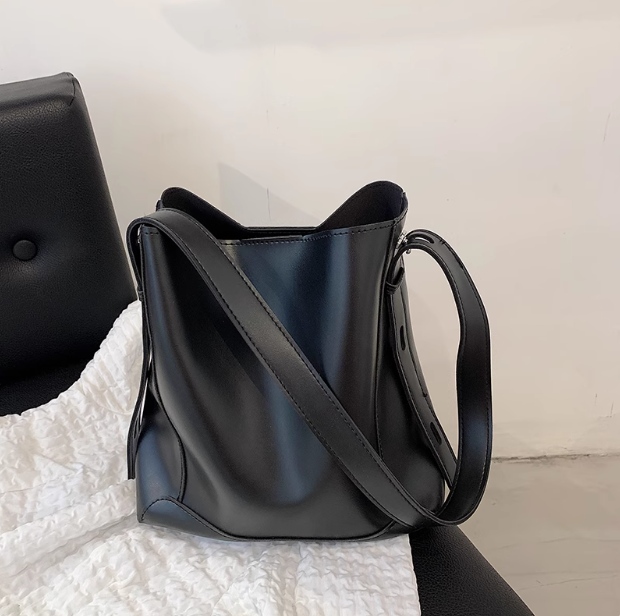 Sac seau à bandoulière polyvalent de grande capacité pour les déplacements quotidiens, sac fourre-tout ED0435