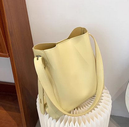 Sac seau à bandoulière polyvalent de grande capacité pour les déplacements quotidiens, sac fourre-tout ED0435