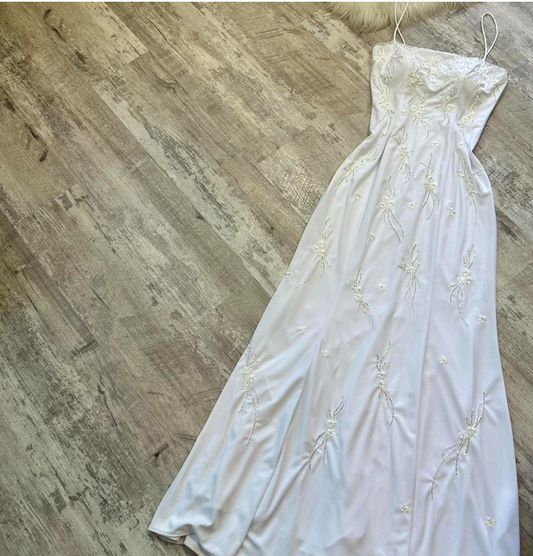 Superbe robe de soirée longue en satin fuchsia, style sirène, sans bretelles, ED02613