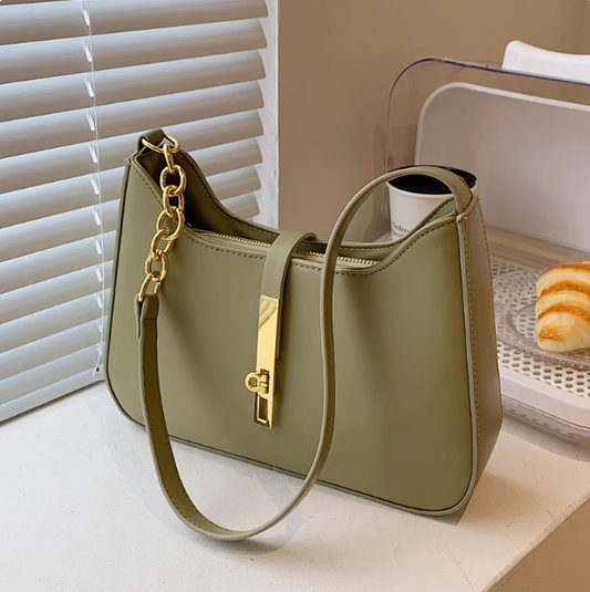 Sac à bandoulière simple et polyvalent pour les déplacements quotidiens, sac sous les bras ED0439