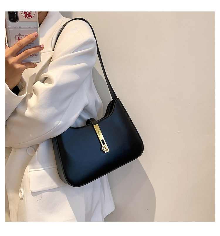 Sac à bandoulière simple et polyvalent pour les déplacements quotidiens, sac sous les bras ED0439