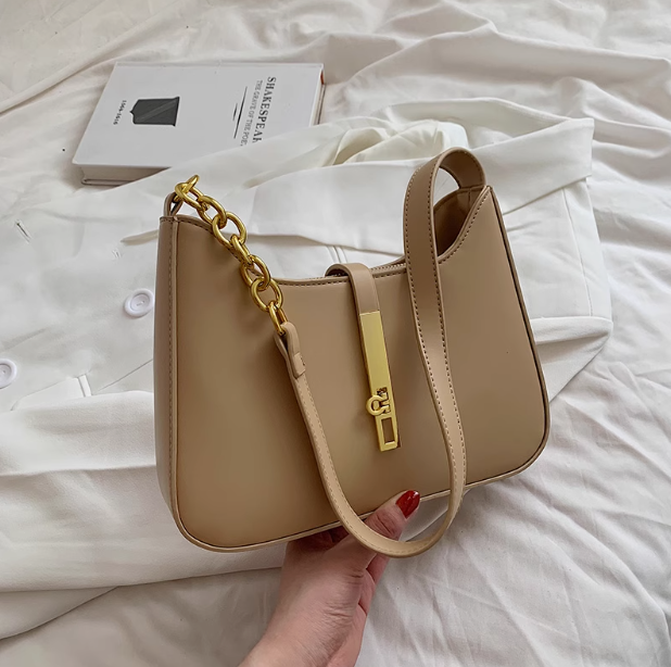 Sac à bandoulière simple et polyvalent pour les déplacements quotidiens, sac sous les bras ED0439