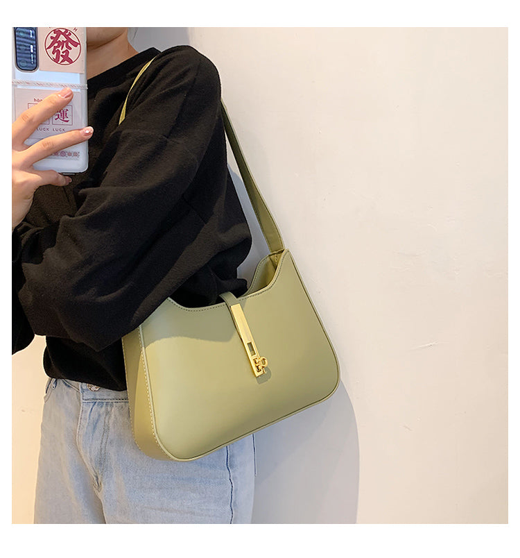 Sac à bandoulière simple et polyvalent pour les déplacements quotidiens, sac sous les bras ED0439