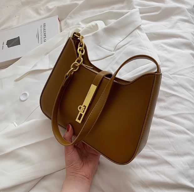 Sac à bandoulière simple et polyvalent pour les déplacements quotidiens, sac sous les bras ED0439