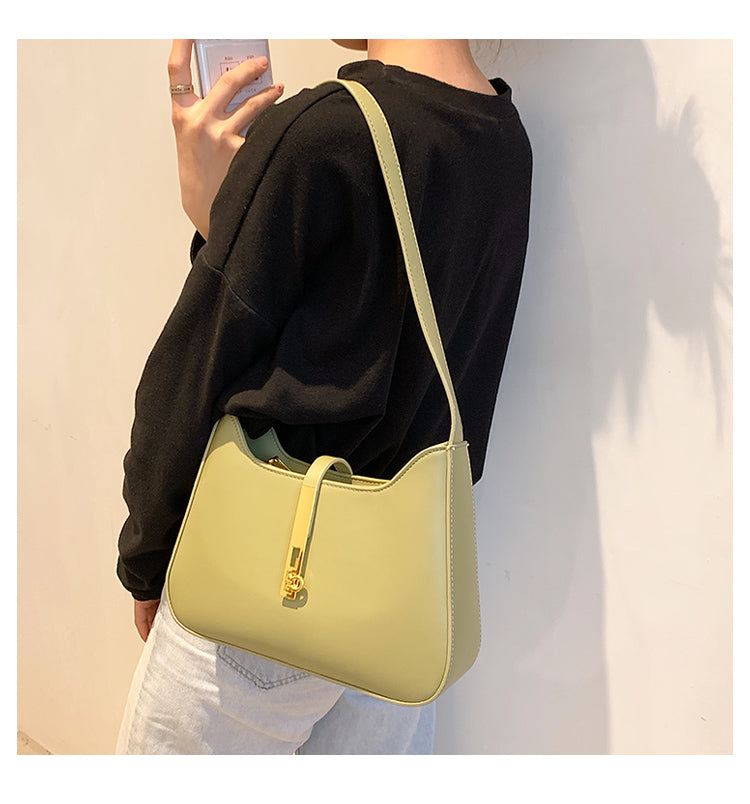 Sac à bandoulière simple et polyvalent pour les déplacements quotidiens, sac sous les bras ED0439