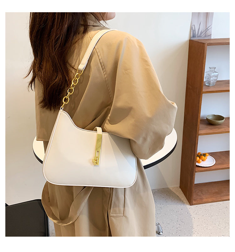 Sac à bandoulière simple et polyvalent pour les déplacements quotidiens, sac sous les bras ED0439