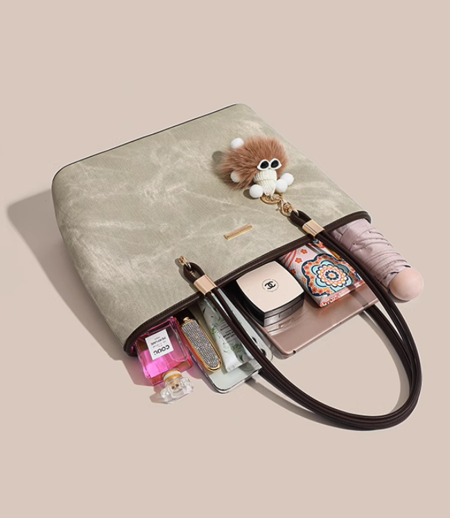 Sac à bandoulière décontracté et polyvalent pour femme, grande capacité, ED0440