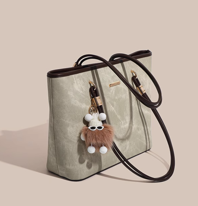 Sac à bandoulière décontracté et polyvalent pour femme, grande capacité, ED0440