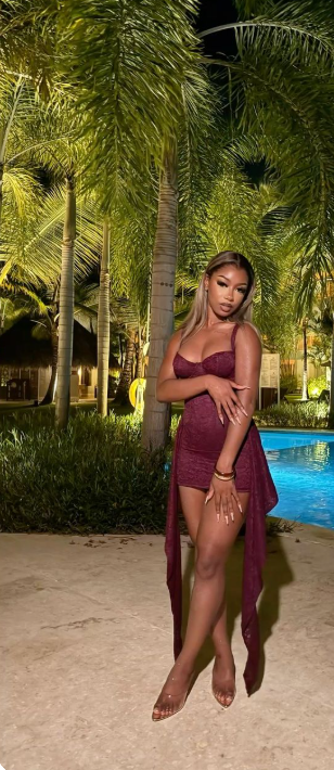 Glam Spaghetti Strap Tight Homecoming Dresses Grape Birthday Dresses Chiffon Short Prom Dresses ED04573