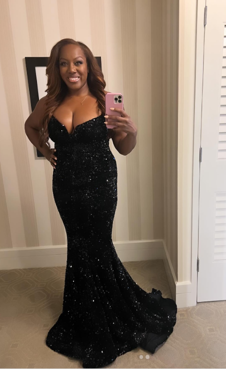 Glam Sweetheart Mermaid Long Prom Dresses , Black Evening Dresses Sequined Wedding Guest Dresses  ED04599