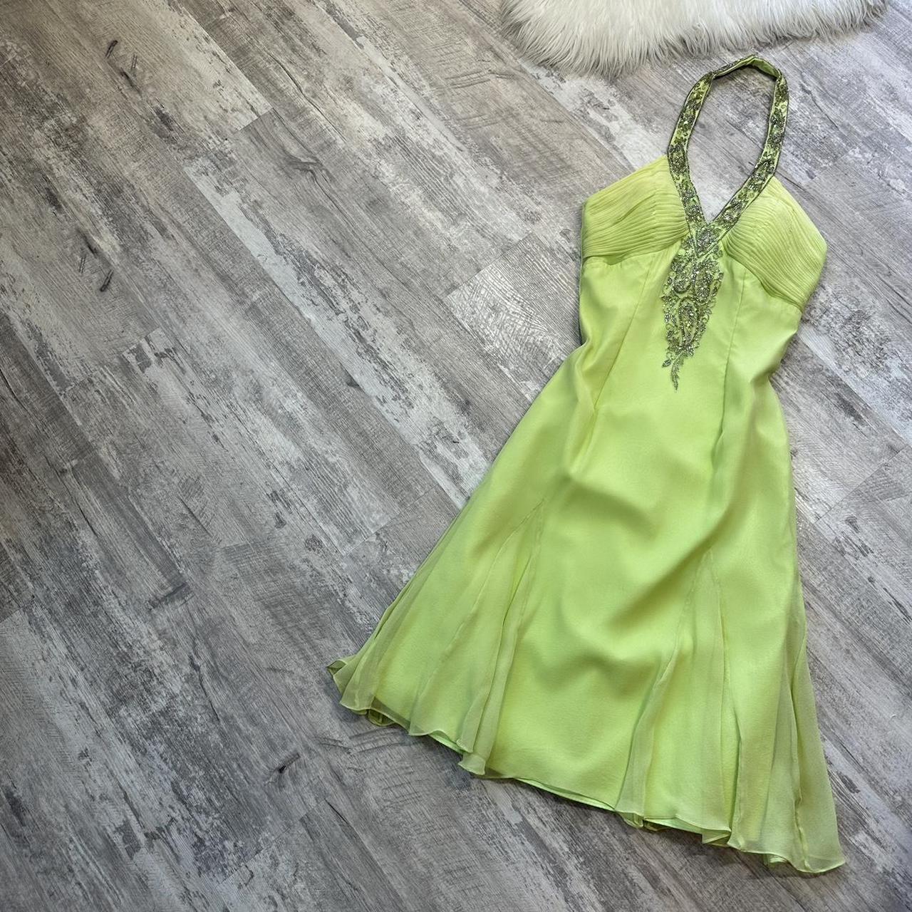 Fairy Halter Sheath Short Prom Dresses, Chiffon Green Homecoming Dresses Birthday Dresses ED04601