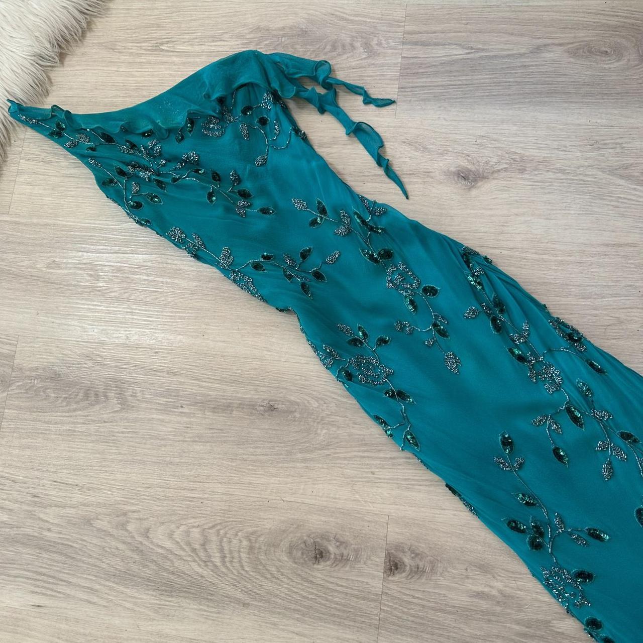 Vintage One Shoulder Turquoise Long Formal Dresses Chiffon Beaded Prom Dresses Elegant Sheath Evening Gowns ED04655