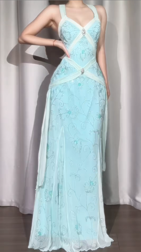 Vintage Strap Ball Gowns Butter Yellow Birthday Dresses Tulle Sweet Short Prom Dresses ED04665