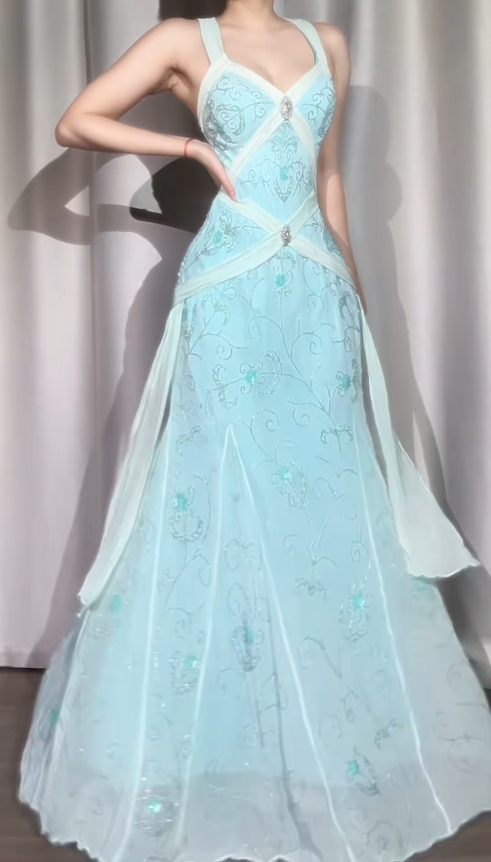 Vintage Strap Ball Gowns Butter Yellow Birthday Dresses Tulle Sweet Short Prom Dresses ED04665
