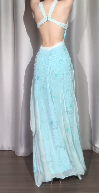 Vintage Strap Ball Gowns Butter Yellow Birthday Dresses Tulle Sweet Short Prom Dresses ED04665