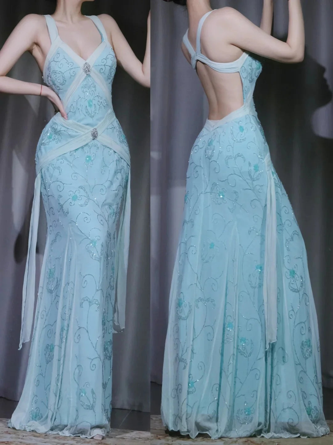 Vintage Strap Ball Gowns Butter Yellow Birthday Dresses Tulle Sweet Short Prom Dresses ED04665