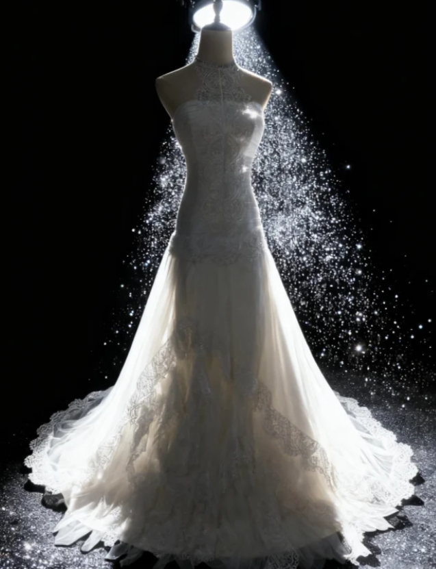 Vintage Halter Neck Sheath Long Wedding Dresses Sleeveless Bridal Gowns Tulle Lace Bridal Dresses ED04813