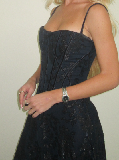 Elegant Spaghetti Strap Sheath Grape Long Prom Dresses Jacquard Satin Grape Evening Dresses ED04851