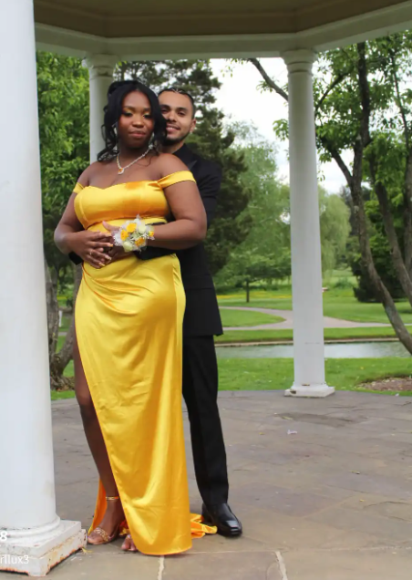 Sexy Off-Shoulder Sheath Long Prom Dresses Satin Yellow Evening Dresses ED04982