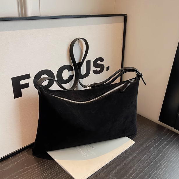 Sac bandoulière vintage en peau de cerf ED0498