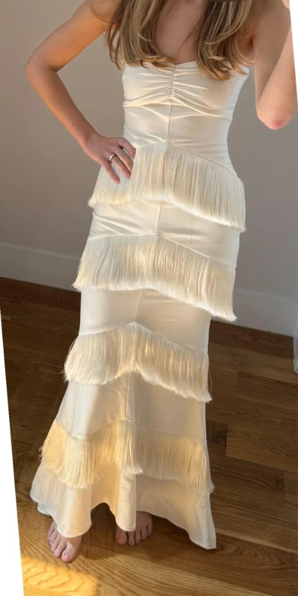 Robes d'anniversaire élégantes bleu dégradé, col en V, paillettes, mousseline, fourreau, robes de bal, robes de soirée ED04456