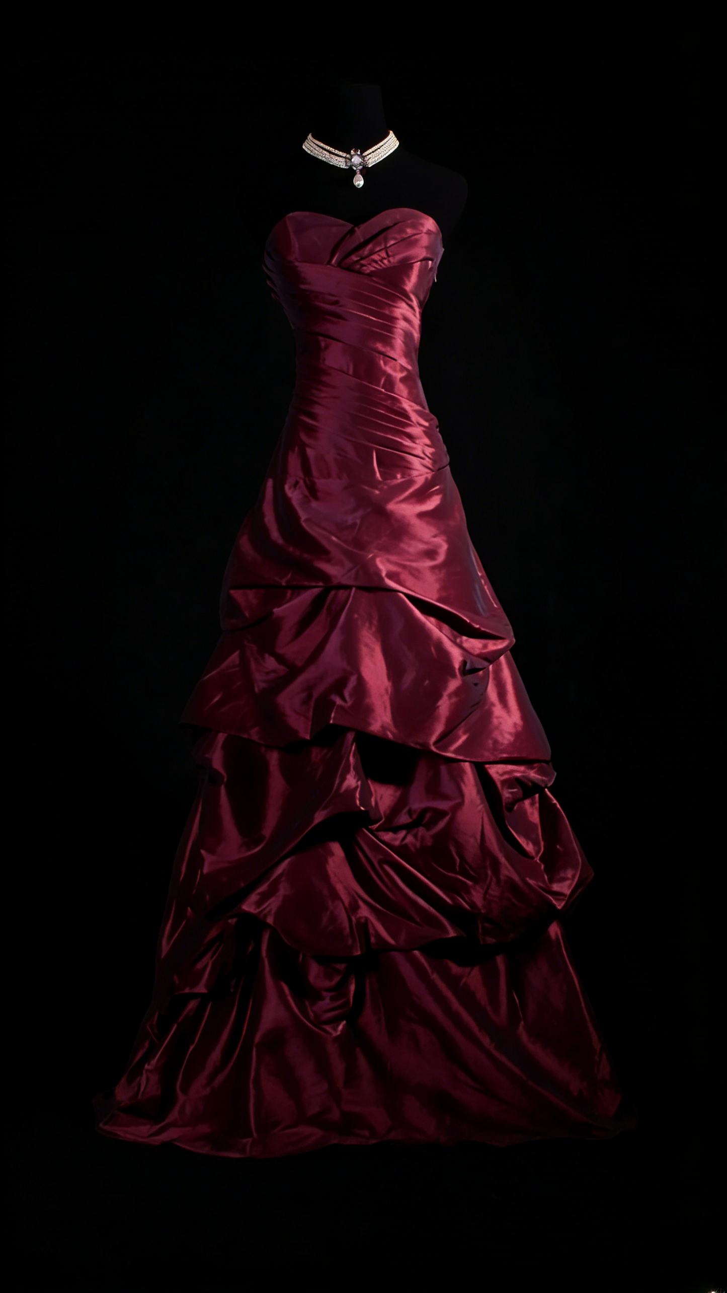 Gorgeous Sweetheart Neck A-Line Purple Long Prom Dresses Taffeta Sleeveless Purple Quinceanera Dresses Sweet 16 Dress ED05056