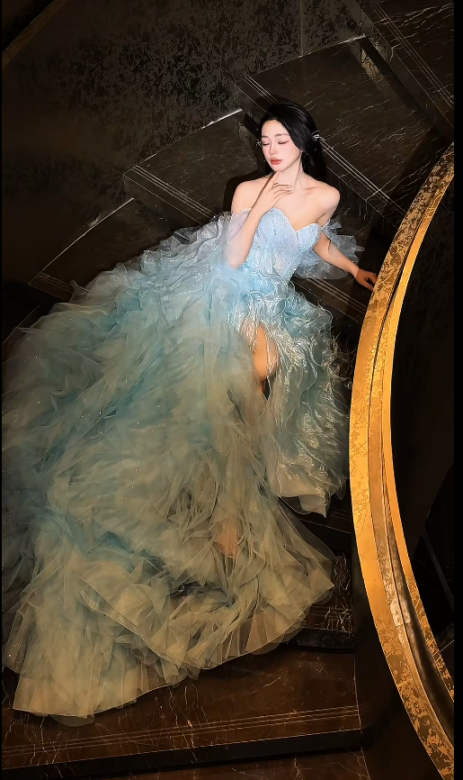 Cute Spaghetti Strap Ball Gown Tulle Lace Pink Birthday Dresses Pink Lolita Dresses ED05082