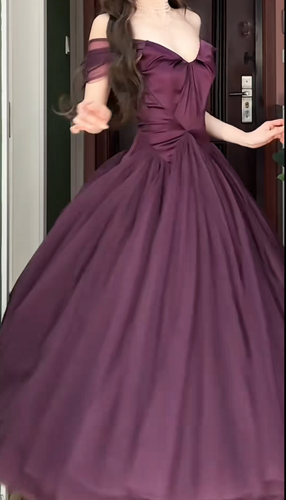 Robes d'anniversaire élégantes bleu dégradé, col en V, paillettes, mousseline, fourreau, robes de bal, robes de soirée ED04456