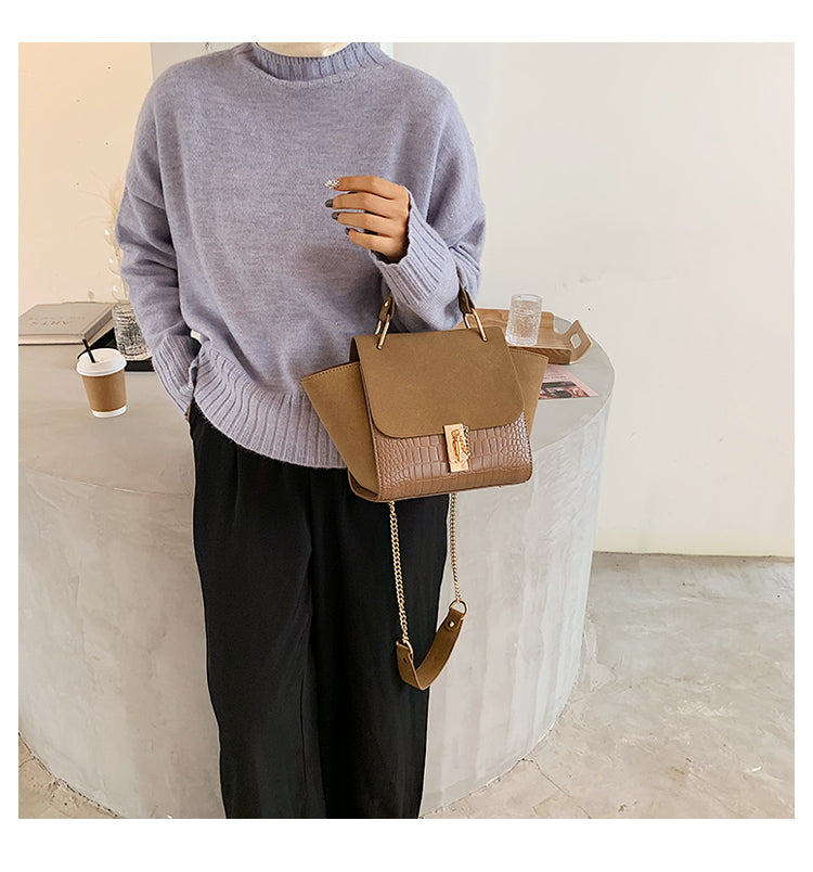 Allgleiches Handtaschen-Kettenflügeltasche im koreanischen Stil ED0561