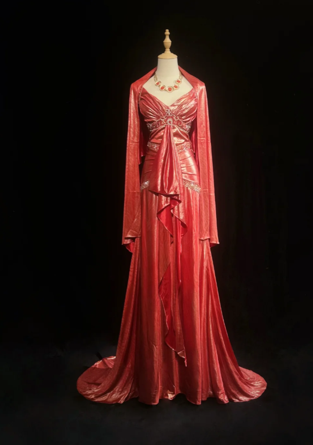 Robes d'anniversaire élégantes bleu dégradé, col en V, paillettes, mousseline, fourreau, robes de bal, robes de soirée ED04456