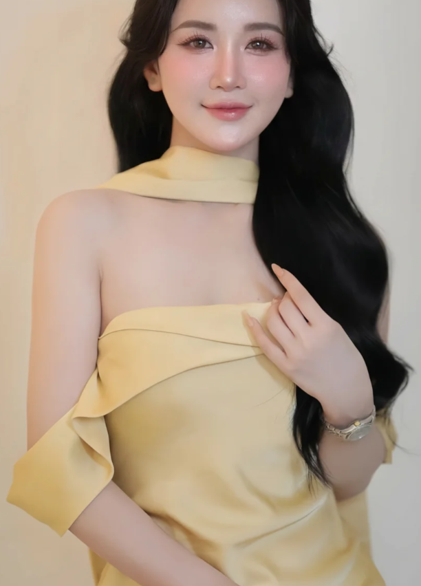 Simple Off-shoulder Sheath Yellow Bridesmaid Dresses Satin Sleeveless Long Evening Dresses ED05906