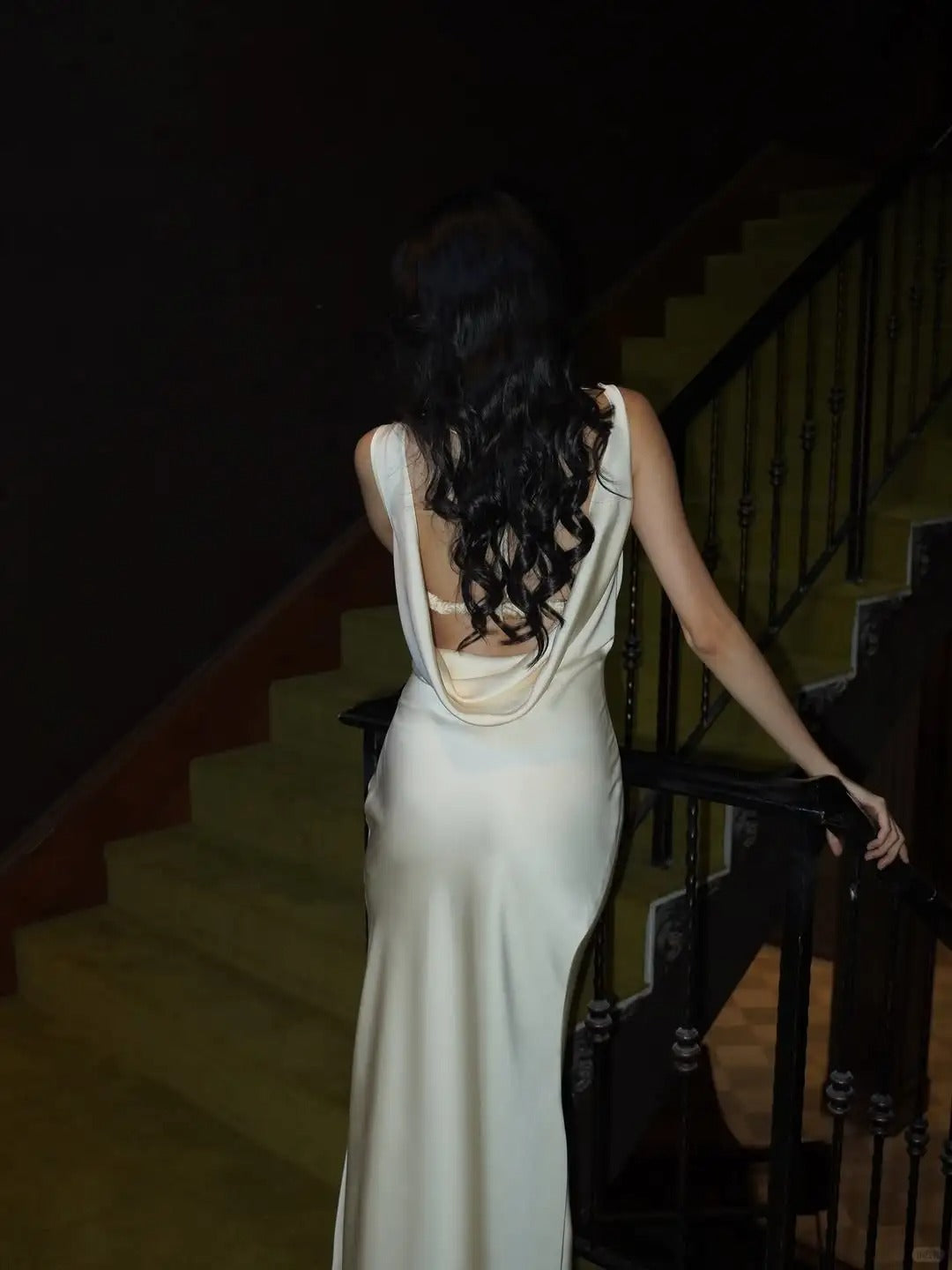 Simple Straps Sheath Pink Bridesmaid Dresses Satin Sleeveless Long Evening Dresses ED05907