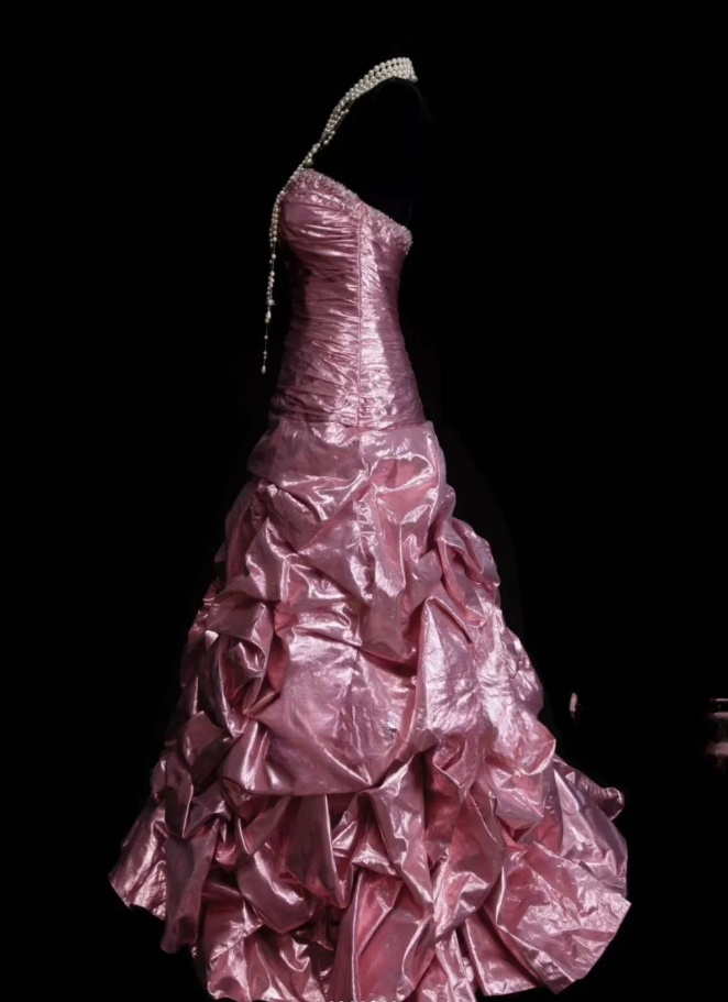 Cute Pink Quinceanera Dresses Sweetheart A-Line Birthday Dresses Satin Sleeveless Long Prom Dresses ED06101