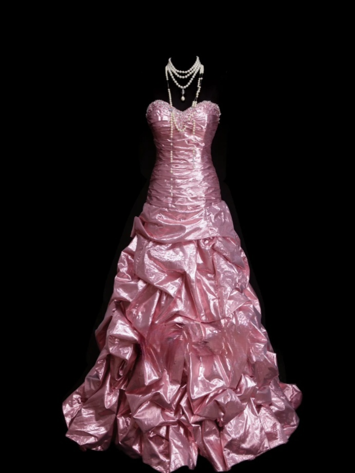 Cute Pink Quinceanera Dresses Sweetheart A-Line Birthday Dresses Satin Sleeveless Long Prom Dresses ED06101
